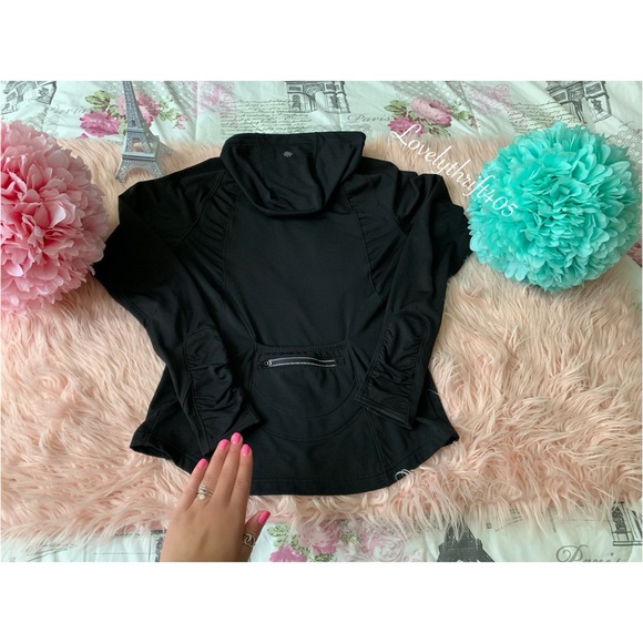❤️SOLD❤️Athleta Half Mile Zip Hoodie - Picture 4 of 8